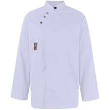 Unisex Chef Coat Work Jackets for Men Women Long Sleeve Cook Shirts Restaurant Kitchen Food Service Uniform
