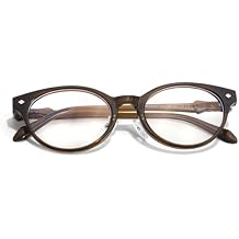 IGnaef Blue Light Blocking Glasses for Women, Oval Frame Bluelight Glasses for Gaming/Computer/Screen BL6216