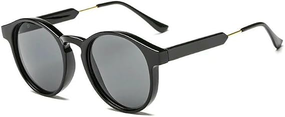 Sunglasses Mens Retro Classic Round Sunglasses Womens Gold Alloy Legs Unisex Uv400 Sunglasses