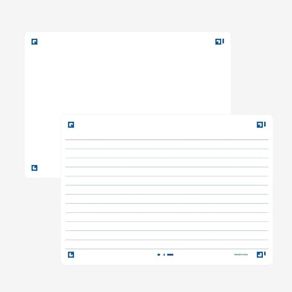 Hamelin Index Cards Flash 2.0 Flash Cards, 4x6 Index Cards 80ct White (400134045)
