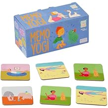 YOGi FUN - Memo Yogi Educational Yoga Memory Game, Fun Memory Game for Kids, Matching Game for Girls and Boys Ages 5 and Up