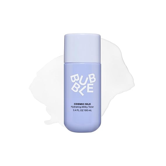 Bubble Skincare Cosmic Silk Hydrating Milky Toner for Dry Skin, 3.4 fl oz