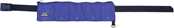XS Scuba Zippered 5 Pocket 25lb Weight Belt (Black)