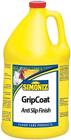 Simoniz Grip Coat Floor Finish, 1 gal