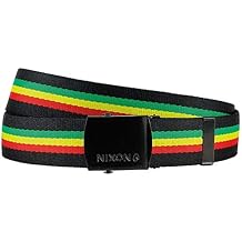 Nixon Basis Belt Rasta One Size