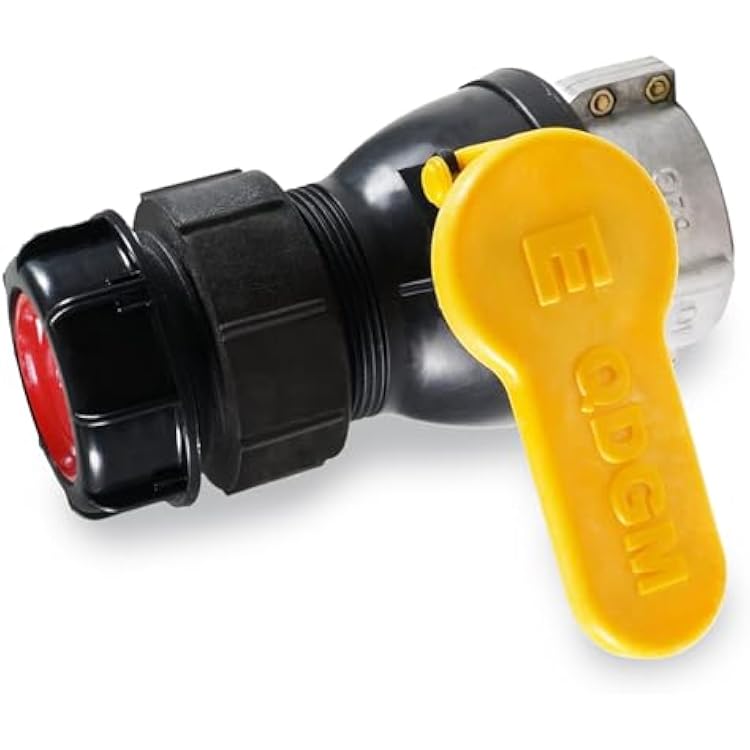 IBC Tank 62mm Coarse Thread Ball Valve Adapter