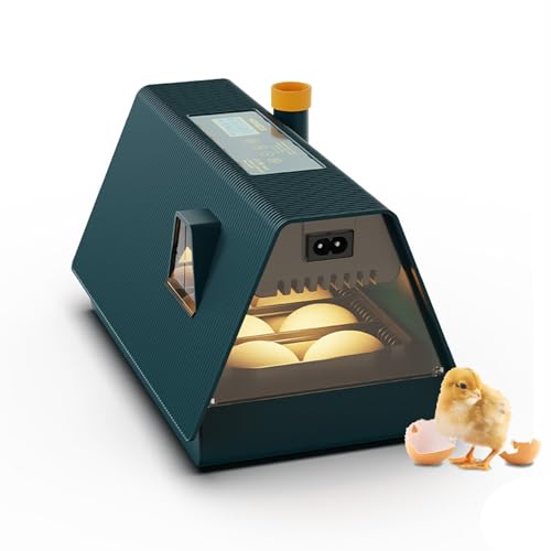 Automatic Egg Incubator for Chicken Eggs 10 Eggs| Hatching Eggs | Automatic Egg Turner | Small Home Incubator for Hatching Eggs Chick, Quail, Goose, Turkey