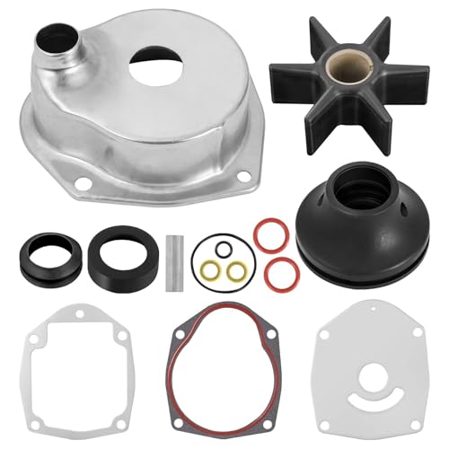 Water Pump Repair Kit Compatible with 1991-2021 Mercury MerCruiser Alpha 1 Gen 2 Drives, Water Pump Impeller Repair Replace 817275A4 817275Q05 18-3147 47-43026-1, 47-43026-2