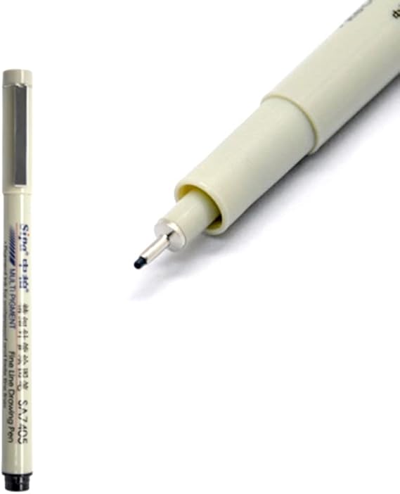Technical Drawing Pen Black Fine Line Drawing Pen For Ideal For Architects Designers Illustrator Technical Drawing Pens Black Pens Fineliner Pens Set Pencils