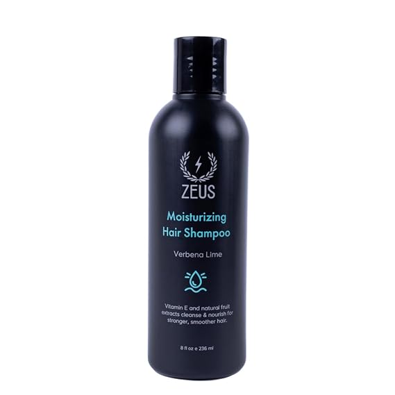 ZEUS Advanced Moisturizing Shampoo for Men with Vitamin E Extracts (8 oz.)