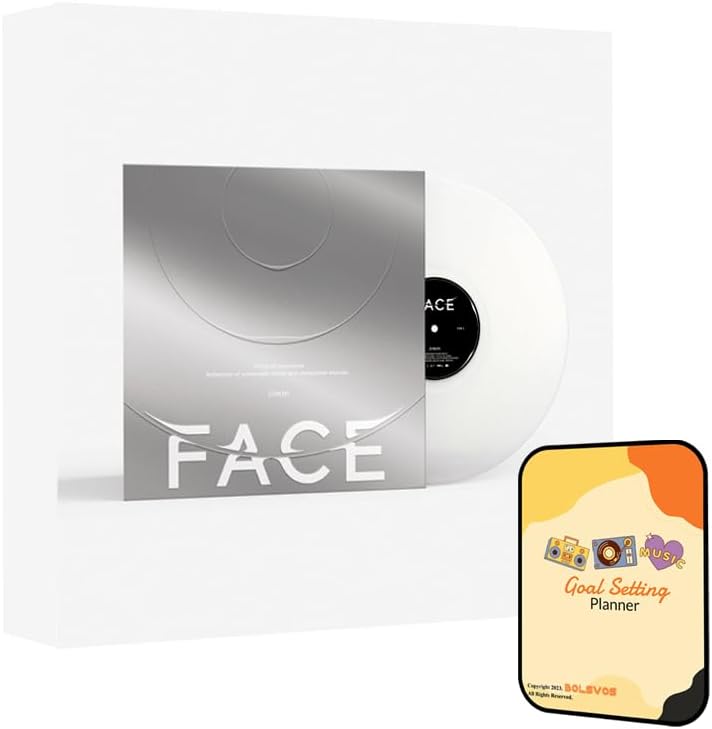 JIMIN BTS Album - FACE LP ver.Pre Order BenefitsBolsVos Exclusive K-POP Inspired Digital Planner, Sticker Pack for Social Media