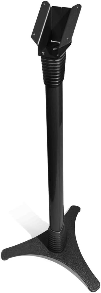 Maclocks 147B Compulocks Tablet Floor Adjustable Stand Mount for LCD Display, Black