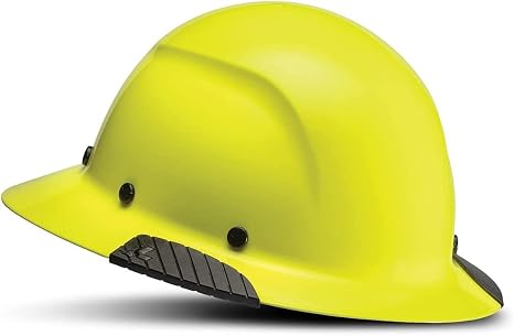 Lift Safety DAX Fiber Resin Full Brim (Yellow), All Size