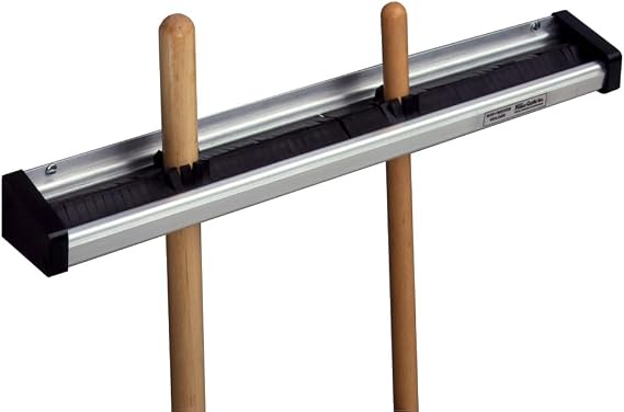 Prince Castle Mop and Broom Holder - Organize Your Space and Keep Kitchen Clutter at Bay - For Commercial Kitchens and Food Service Establishments