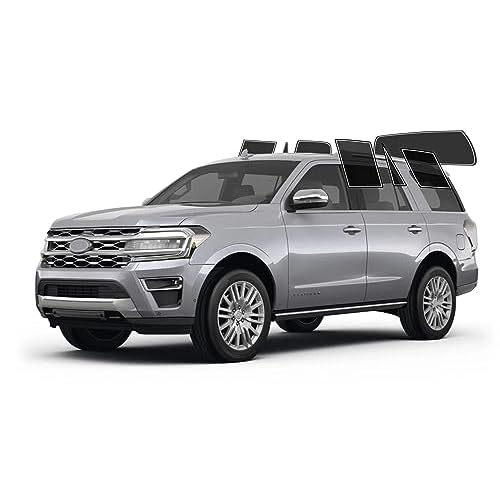 Autotek DIY Car Window Tinting Kit - Customize Shade: 5%, 10%, 20%, 35%, 50%, 70%, for All Sides & Back Windows - Pre-Cut colorants for UV Blocking and Blast Protection