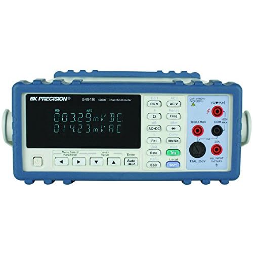 B&k Precision Multimeter, Digital, Bench, 4-3/4 Digit - 5491B
