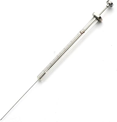 Glass Micro Syringe Lab Microliter Trace Injector With Sharp Needle Tip 1ul