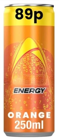 Energy Drink Orange 48 x 250ml Ignite Your Passion With Every Sip