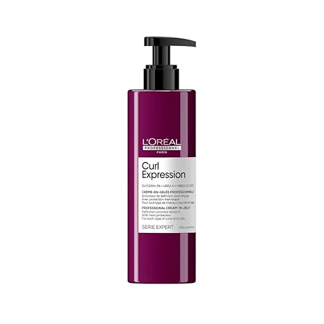 L'Oreal Professionnel Paris Curl Expression Definition Activator - For Curly and Coily Hair, Defines Curls and Coils, Silicone and Paraben-Free