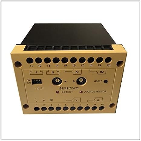 2-Channel Traffic Inductive Loop Vehicle Detector Daul Control