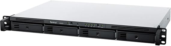 Synology 4-Bay Rackmount NAS RackStation RS422+ (Diskless),Black