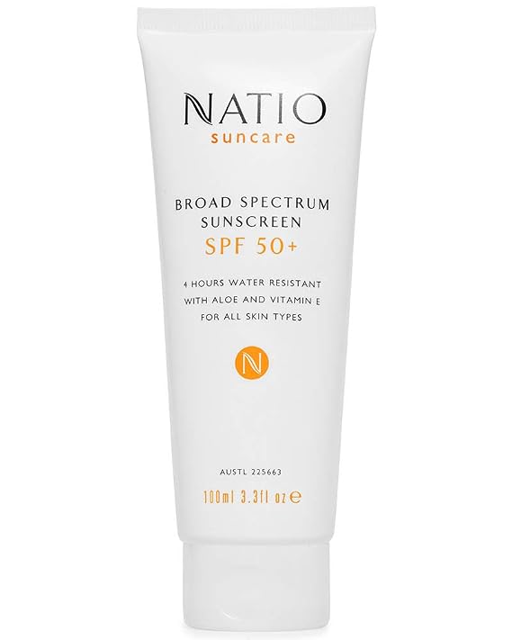 Natio Broad Spectrum Sunscreen SPF 50+ 100ML
