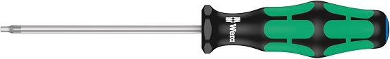 Wera - 5023105001 Kraftform Plus 354 Hex-Plus 2mm Hexagon Professional Screwdriver, 3" Shaft Length