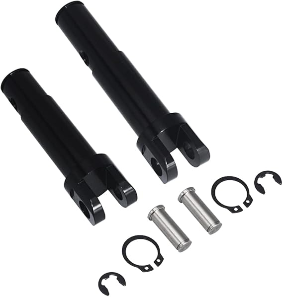 Replaces offset Clevis (non-standard) peg mounts, Forward Controls Offset Clevis Footpeg Conversion Kit fits for Harley Sportster 1200 Seventy Two Forty Eight Roadster 2011-2022
