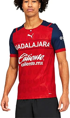 PUMA Chivas de Guadalajara Mens Alternative Soccer Jersey 2022 3X-Large Red