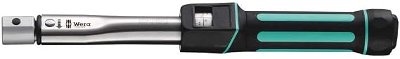 Wera '05075655001 Click-Torque X 5 torque wrench for insert tools 14x18 x 60-300 Nm