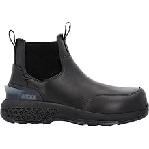 ROCKY Code Red Station Slip-On Composite Toe Boot Size 4(W)