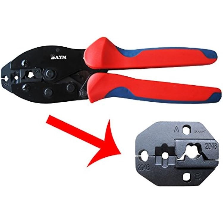 BAYM Crimping Pliers for Spark Plug Terminal Stripping Tool LY-2048 Spark Plug Wire Crimper 8.5mm