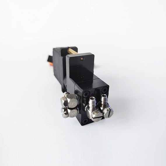 Hydraulic Crimping Kit Mini Hydraulic 1/2/3/4/5/6/7 CH Directional Valve with Servos for RC 1/12 Hydraulic Excavator Loader Engineering Vehicle Parts for Terminal Cable Crimping (Color : 1CH)