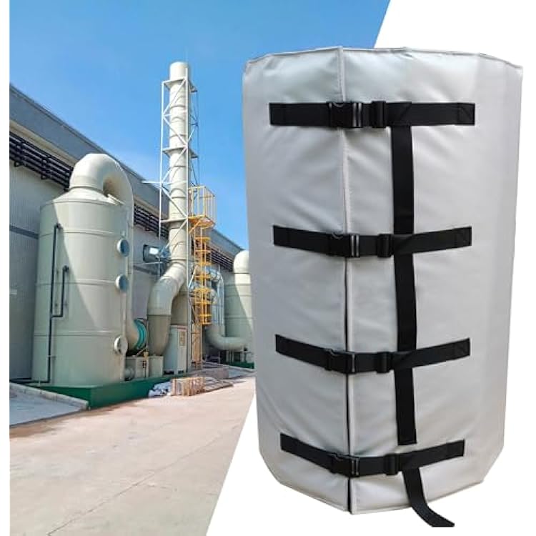 1900x880mm Tanks Heating Band Belt - for Petroleum, Chemical, Food and Machinery Industries - Drum Heater Barrel Heater wTemperature Controller,Grey