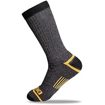 Berne Mens Performance Work 3-Pack Graphite/White Poly/Cotton Crew Socks