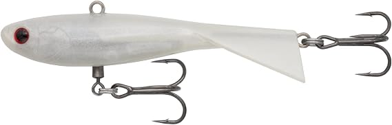 Eurotackle Z-Darter V2#7 2.75" 3/4oz Ultimate Rattle Jigging Minnow Lure (Albiglow (Glow))