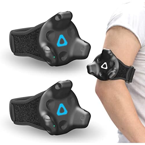 Skywin Vive Tracker Straps for HTC Vive, 3.0, 2.0, and Ultimate Trackers, 2 Pack Hand Straps, Secure and Comfortable Full Body Tracking Trackers Not Included