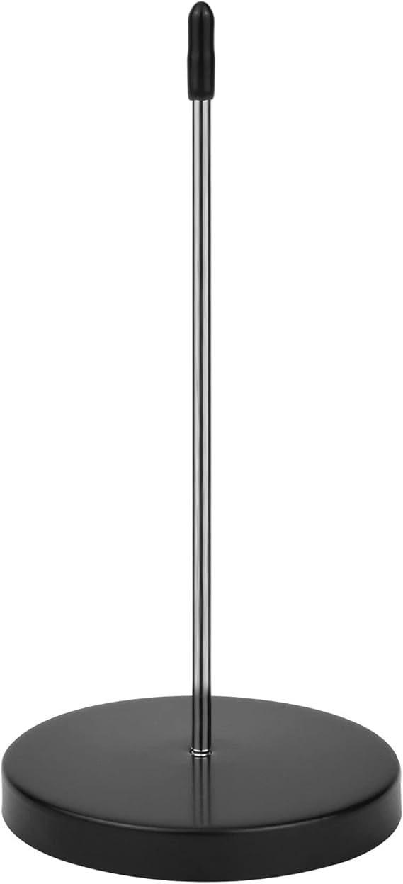 1 Pack Ticket Spike, Receipt Spike Holder, Metal Bill Holder for Restaurant, Kitchen, Office, Hotel(Black) (1)