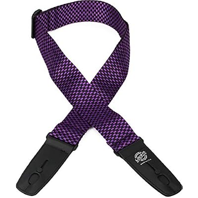 Lock It LIS010P2PRCHK Professional 2 Checker Polypro Strap with Locking Ends, Purple