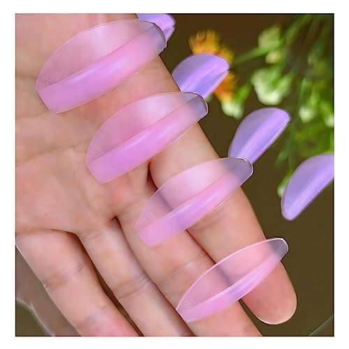 Eyelash Lift Shields Silicone Lash Curlers 8 Size Lifting Pads Jelly Lami Lamination Roller - Upper, Lower Perm Rod Perming Set with Ribbon Compensator, Eye Patch, Y Brush Tool-U Curl Shield