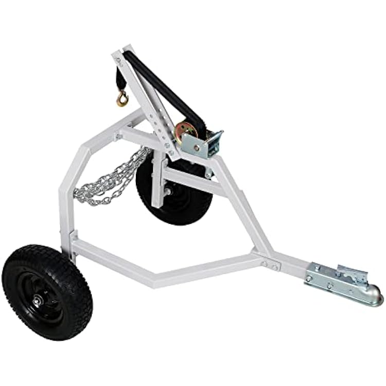 ATV Log Skidding Arch for Outdoor Work, Move Logs, Durable Steel, 1000-Lb Capacity