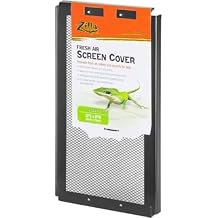 Zilla Metal Terrarium Screen Cover Size: 12" x 6"