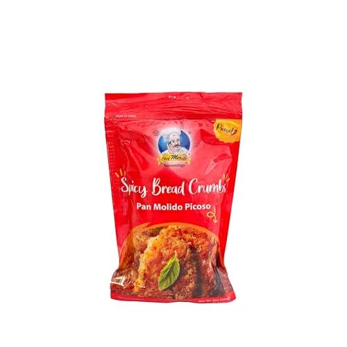 Chef Merito Breading HOT Seasoning 8 oz | Spicy Crispy Coating | Ideal for Fried Chicken, Seafood & Vegetables | Authentic Latin Flavor Since 1985