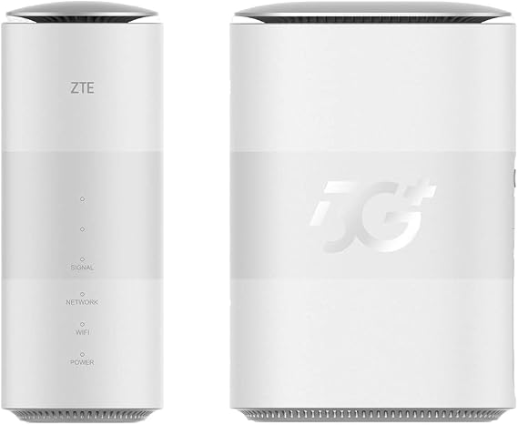 ZTE 5G CPE MC888, Unlocked 5G WiFi Home Router, Fast WiFi 6, Up to 3.8Gbps, Premium Design with Low Power Consumption