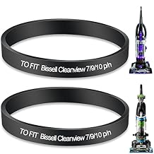 Vacuum Belt for Bissell Style 7/9/10 P/N 3031120 2252 2254 2259 1793, Vacuum Cleaner Belts Replacement Belt for Powerforce Helix Cleanview Powerlifter Swivel Rewind, Replace Part 2031093,3031123,32074