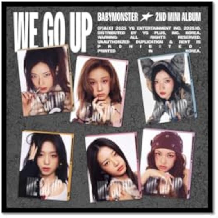 BABYMONSTER WE GO UP [PATTERN 6 Ver Set] 2nd Mini Album