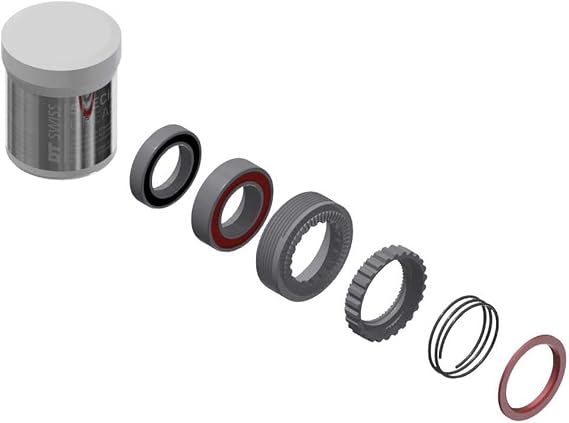 DT Swiss Hub Cass Body Dt Exp Ratchet Kit 54T Upgrade 180 Hubs Only