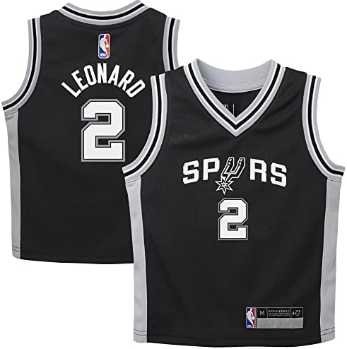 Kawhi Leonard San Antonio Spurs #2 Infants Toddler Black Icon Edition Jersey