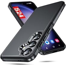 Oterkin for Galaxy S24 Case, [10FT Military Grade Protection] Galaxy S24 Case [Shockproof][Heavy Duty Dropproof] S24 Phone Case [Non-Slip Slim] Protective Case for S24 (B-Black)