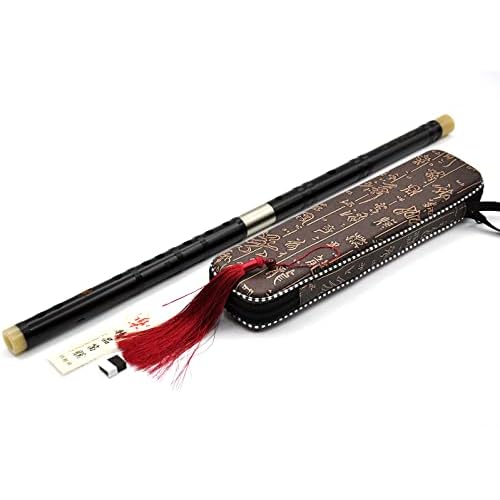 Professional Flute Chinese G key Dizi for Beginners with Free Membrane & Glue Set Traditional Chinese Aged Rosewood Instrument